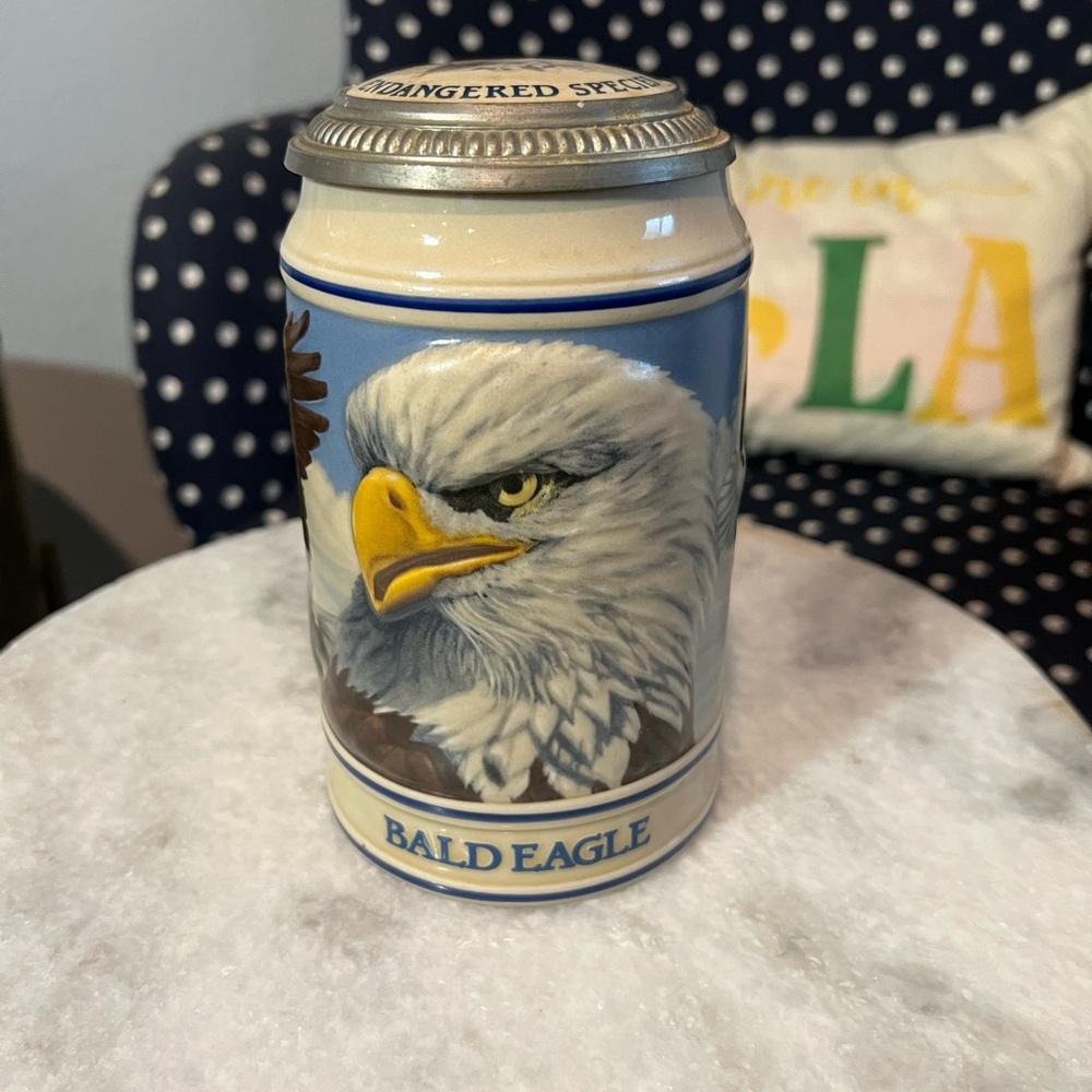 Anheuser Busch Budweiser beer stein.